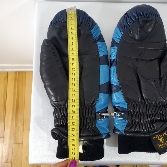 Masters Motorcycle Leather Men's Glove Made In Japan M - Picture 7 of 9